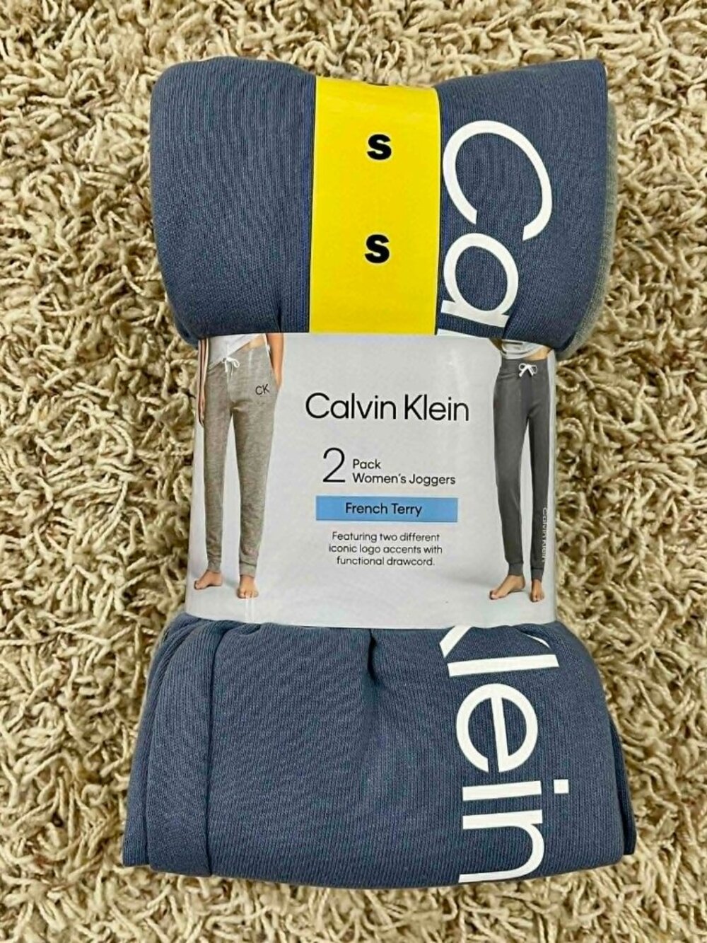 Calvin Klein Women's Joggers Pants 2-Pack, Size Small (New)